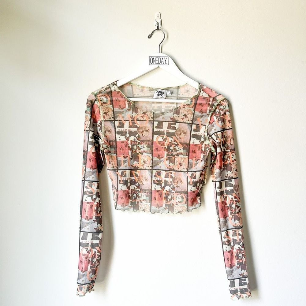 (Sold) NWOT Princess Polly Taya Crop Top Size 8 - Picture 2 of 5